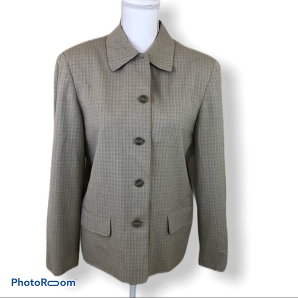 Jones New York Beige Blazer - Picture 1 of 5